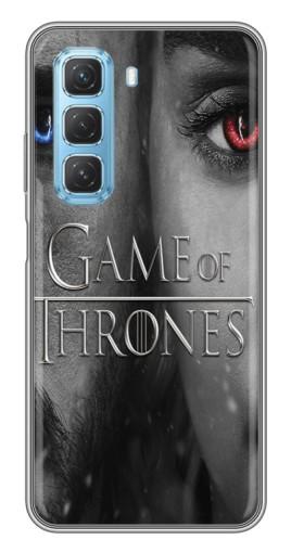 Чехол с картинкой "Сноу и Дейенерис" для Infinix Hot 50 5G