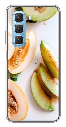 Чехол с печатью "Свежие дыньки" для Infinix Hot 50 5G