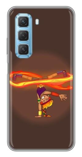 Чехол с принтом "Танцующая Амбер" для Infinix Hot 50 5G
