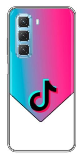 Чехол с печатью "Tiktok Logo" для Infinix Hot 50 5G