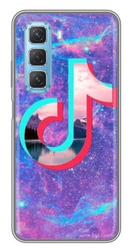 Чехол с картинкой "ТикТок мраморный" для Infinix Hot 50 5G