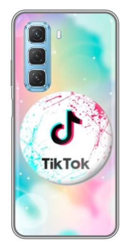 Чехол с принтом "TikTok принт" для Infinix Hot 50 5G