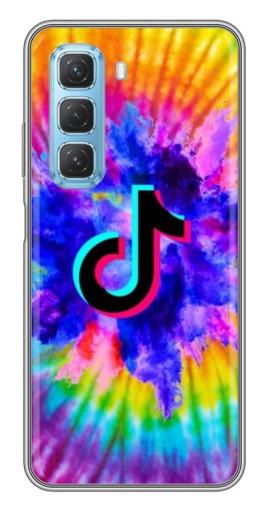 Чехол с принтом "TikTok в красках" для Infinix Hot 50 5G