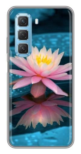 Чехол с принтом "Водяная лилия" для Infinix Hot 50 5G