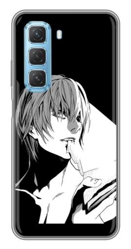 Силиконовый чехол с изображением "Ягами с блокнотом" для Infinix Hot 50 5G