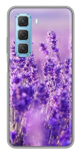 Чехол с печатью "Яркая лаванда" для Infinix Hot 50 5G