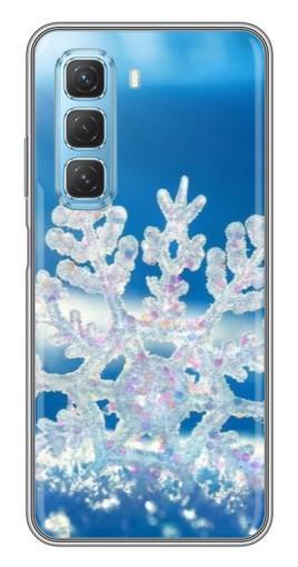 Чехол с печатью "Яркая снежинка" для Infinix Hot 50 5G