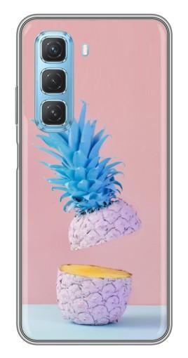 Силиконовый чехол с изображением "Яркий ананас" для Infinix Hot 50 5G