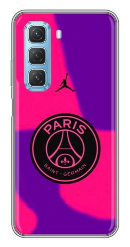 Чехол с принтом "Яркий лого PSG" для Infinix Hot 50 5G