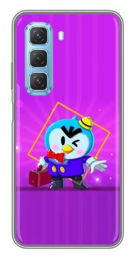 Силиконовый чехол с изображением "Яркий пингвин" для Infinix Hot 50 5G