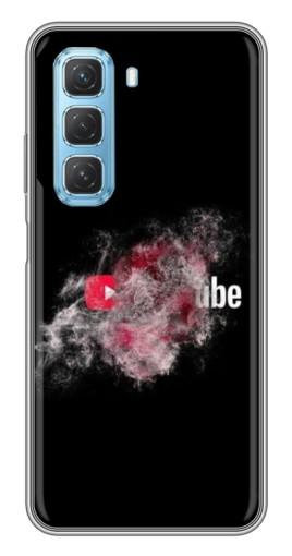 Чехол с принтом "Яркий Ютуб" для Infinix Hot 50 5G