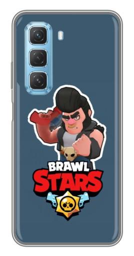 Чехол с печатью "Злой Булл" для Infinix Hot 50 5G