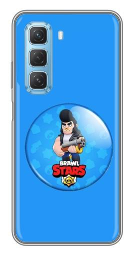 Чехол с печатью "Значек Булла" для Infinix Hot 50 5G