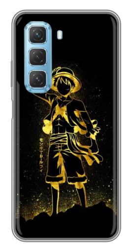 Чехол с принтом "Золотой Де Луффи" для Infinix Hot 50 5G