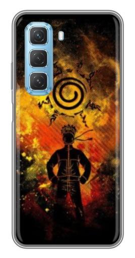 Чехол с картинкой "Золотой Наруто" для Infinix Hot 50 5G