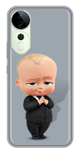 Чехол с принтом "Деловой ребенок" для Vivo T3 Ultra