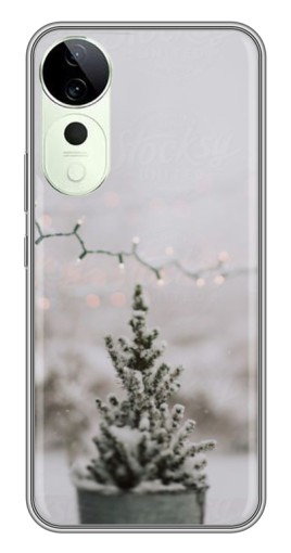 Чехол с принтом "Маленькая елка" для Vivo T3 Ultra