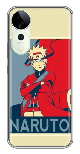 Силиконовый чехол с изображением "Удзумаки Naruto" для Vivo T3 Ultra
