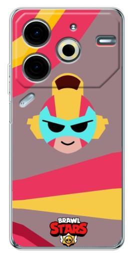 Силиконовый чехол с изображением "АРТ MAX" для Tecno Pova 6 Neo 5G