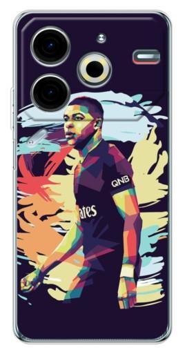Чехол с принтом "ART Mbappe" для Tecno Pova 6 Neo 5G