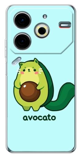 Чехол с печатью "Avocato" для Tecno Pova 6 Neo 5G
