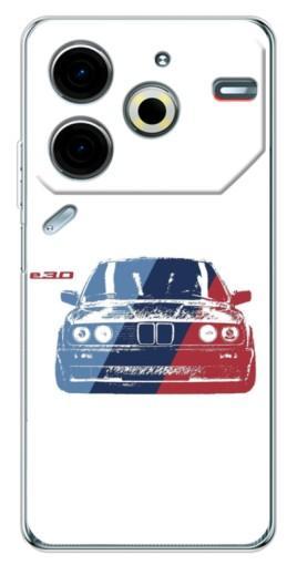 Чехол с принтом "BMW e30" для Tecno Pova 6 Neo 5G