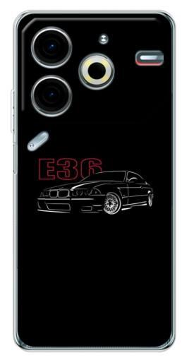 Чехол с картинкой "BMW E36" для Tecno Pova 6 Neo 5G