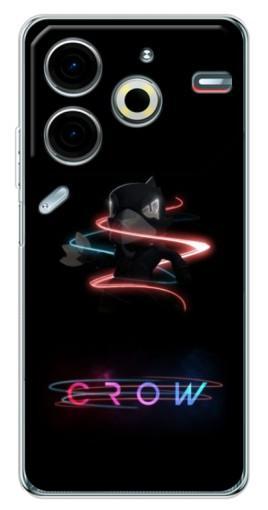 Силиконовый чехол с изображением "Brawl Crow" для Tecno Pova 6 Neo 5G