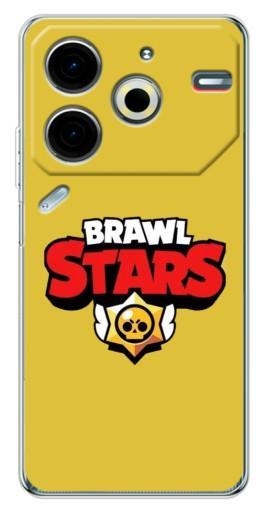 Чехол с принтом "Brawl Logo" для Tecno Pova 6 Neo 5G