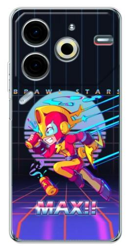Чехол с печатью "Brawl MAX" для Tecno Pova 6 Neo 5G