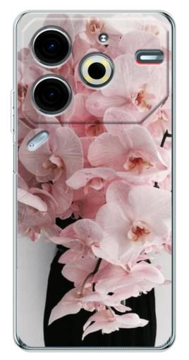 Силиконовый чехол с изображением "Букет орхидеи" для Tecno Pova 6 Neo 5G