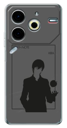 Чехол с печатью "Death Note Кира" для Tecno Pova 6 Neo 5G