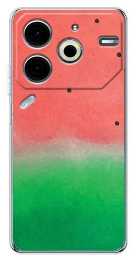 Чехол с картинкой "Дизайн арбуза" для Tecno Pova 6 Neo 5G