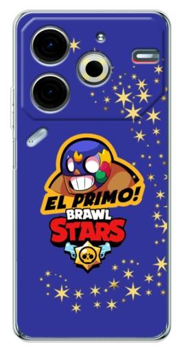 Чехол с картинкой "El Primo в маске" для Tecno Pova 6 Neo 5G