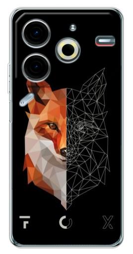 Чехол с картинкой "Fox" для Tecno Pova 6 Neo 5G