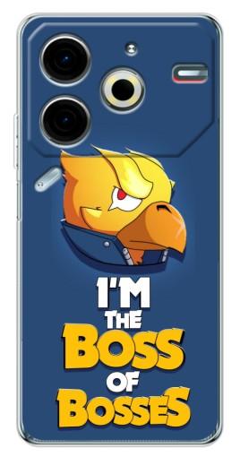Чехол с печатью "Gold Boss" для Tecno Pova 6 Neo 5G
