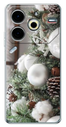 Чехол с картинкой "Игрушки на елке" для Tecno Pova 6 Neo 5G