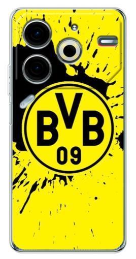 Чехол с принтом "Красочный лого BVB" для Tecno Pova 6 Neo 5G