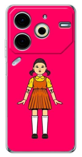 Чехол с картинкой "Кукла" для Tecno Pova 6 Neo 5G