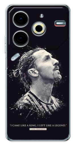 Чехол с картинкой "Легенда Ибрагимович" для Tecno Pova 6 Neo 5G