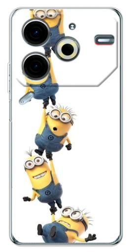 Силиконовый чехол с изображением "Лесенка" для Tecno Pova 6 Neo 5G