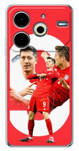 Силиконовый чехол с изображением "Левандовски" для Tecno Pova 6 Neo 5G