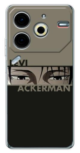 Чехол с картинкой "Levi Anime" для Tecno Pova 6 Neo 5G