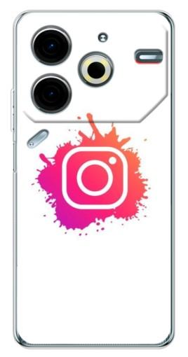 Чехол с принтом "Логотип Инсты" для Tecno Pova 6 Neo 5G