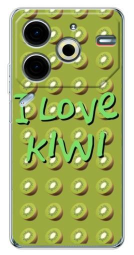 Чехол с печатью "Love Kiwi" для Tecno Pova 6 Neo 5G