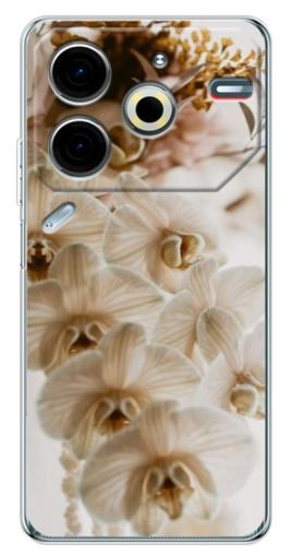 Чехол с печатью "Нежная орхидея" для Tecno Pova 6 Neo 5G
