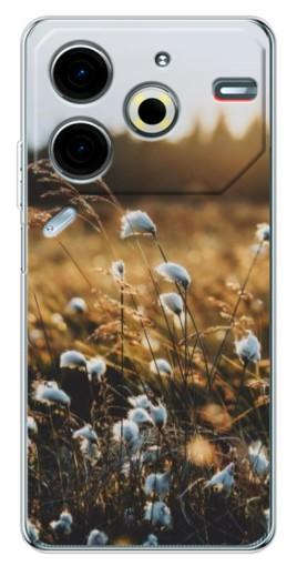 Чехол с печатью "Нежные полевые цветы" для Tecno Pova 6 Neo 5G