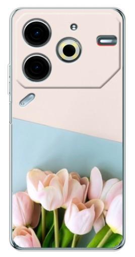 Чехол с картинкой "Нежные тюльпаны" для Tecno Pova 6 Neo 5G