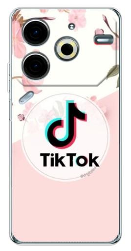 Чехол с картинкой "Нежный принт" для Tecno Pova 6 Neo 5G