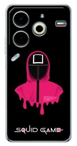 Чехол с принтом "Охранник с Квадратом" для Tecno Pova 6 Neo 5G